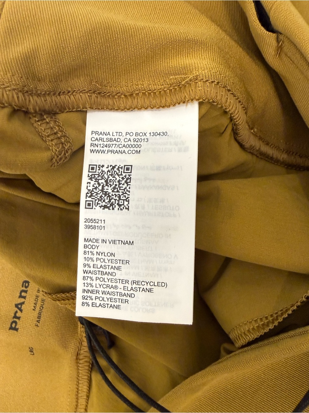 NWT PrAna Koen 5" Hiking Shorts Retro Olive Size Large - Picture 7 of 7